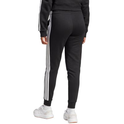 3. adidas Essentials 3-Streifen Fleece Slim W Hose JX2543