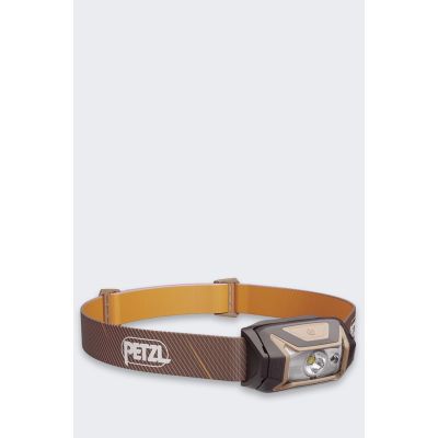 Tikkabrauner PETZL-Scheinwerfer