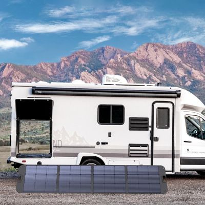 7. Choetech SC011 Solarladegerät 200W tragbares Solarpanel - Schwarz