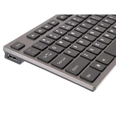 3. A4 TECH KV-300H Membrantastatur A4TKLA39976 (USB 2.0; (US); schwarz)