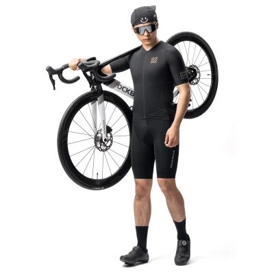 5. Rockbros YDDX011 Diamond Kurzarm-Radtrikot Größe XXS - Schwarz