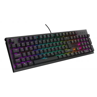 GENESIS Thor 303 Gaming-Tastatur USB QWERTZ Deutsch Schwarz