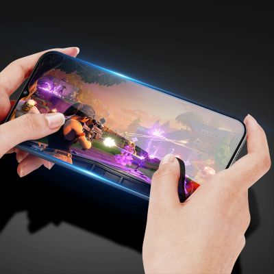 3. Dux Ducis 9D gehärtetes Glas Vivo Y35 / Vivo Y22 / Vivo Y22s 9H gehärtetes Glas mit schwarzem Rahmen