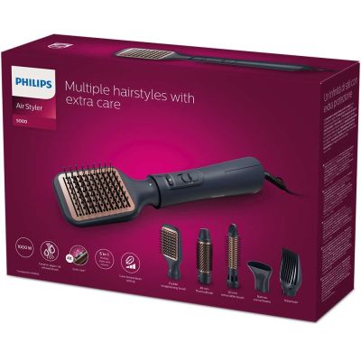 11. Philips 5000 Serie BHA530 Haarstyling-Set Warm Black 1000W 2m