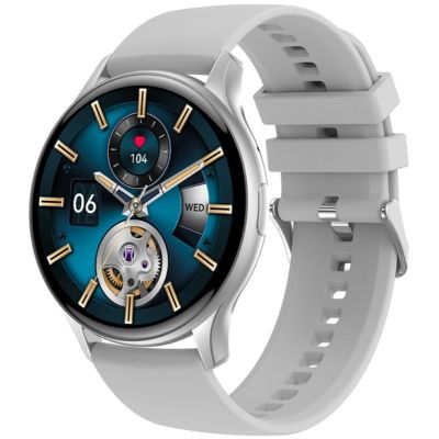 RUBICON RNCF11 Damen-Smartwatch Silber/Grau SMARUB242