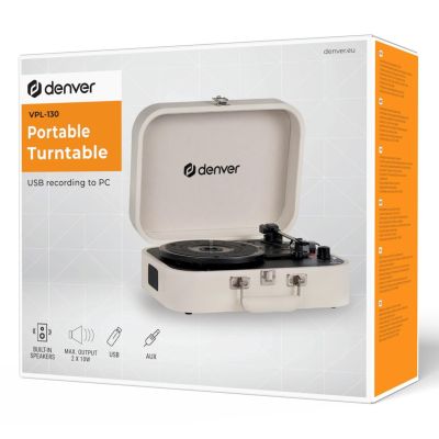 8. Denver VPL-130 Plattenspieler mit USB