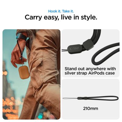 10. Tech-Protect NaturalFit Hülle für AirPods Pro 3 – Braun