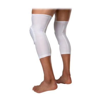 10. McDavid Leg HexPad Knieschoner, Schwarz - 2 Stück - 6446