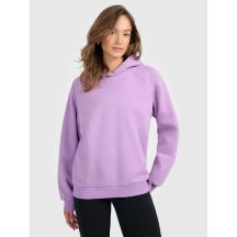 Damen-Sweatshirt mit Kapuze, offen, 4F 4FRAW25TSWSF2775-52S