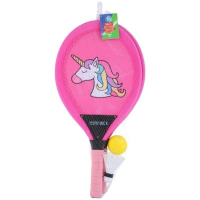 5. JUMBO KID EDDY TOYS BADMINTON-TENNIS-SET - EINHORN