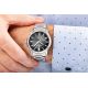 4. Giewont Elegance Saphir Silber Schwarz Herrenuhr GW5160-B2