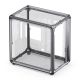 48. Jonsbo X400 PC-Gehäuse, Midi-Tower, ATX, gehärtetes Glas – grau