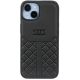 Audi Echtleder iPhone 14 6,1" schwarz/schwarz Hardcase AU-TPUPPCIP14-Q8/D1-BK
