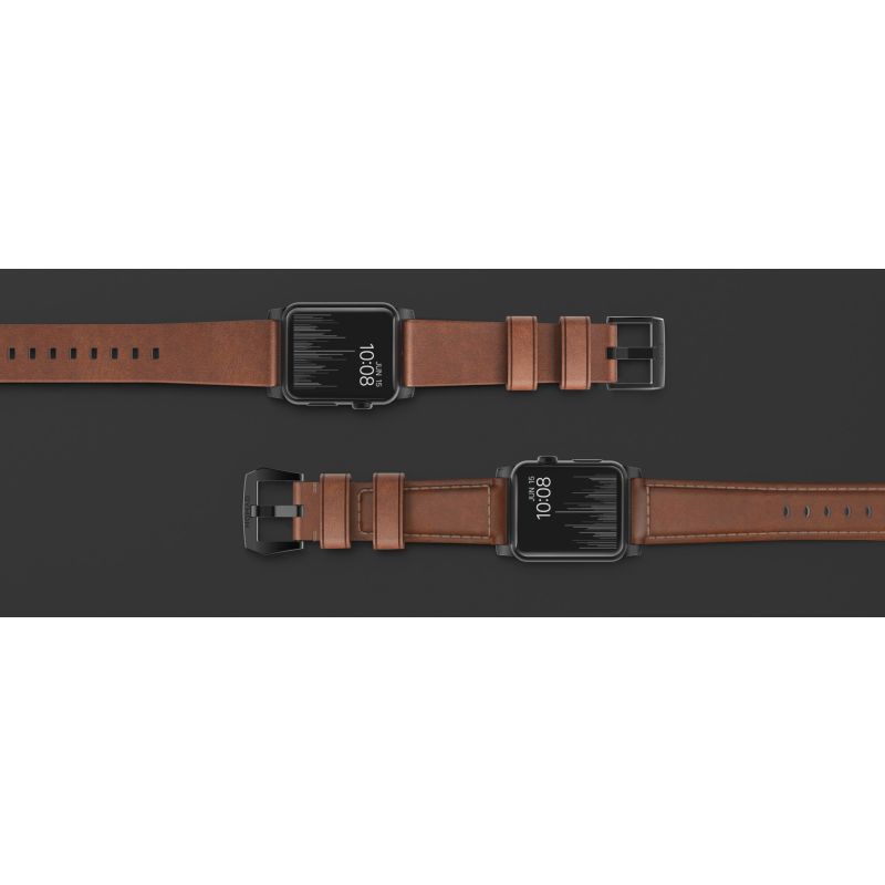 6. Nomad NM1A4RBM00 Smart-Armband aus braunem Leder