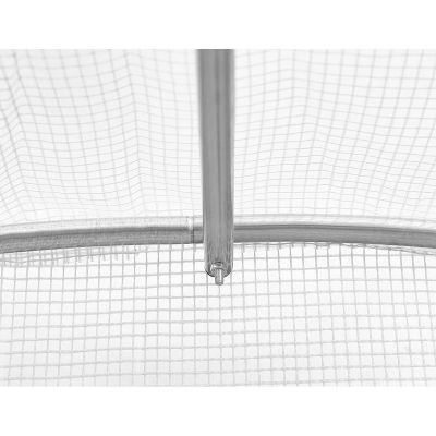 5. Gewächshaus-Gartentunnel 200x200x200CM PE-Konstruktion Weißer Stahl
