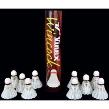 VINEX WINCOCK NR. 10 FEATHER BADMINTON SHUTTLES /10 Stück/ VSCO-W10