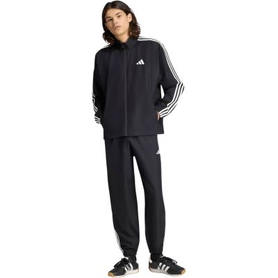 Herren-Trainingsanzug adidas 3-Stripes Woven schwarz KY2301
