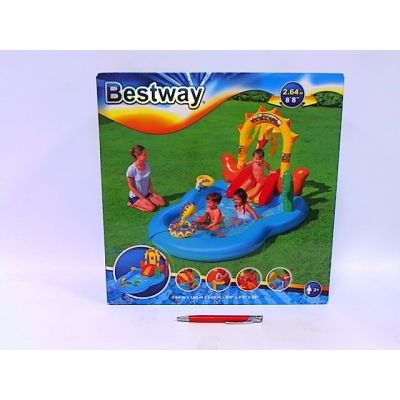 38. Bestway 53118 aufblasbarer Spielplatz 264x188x140cm