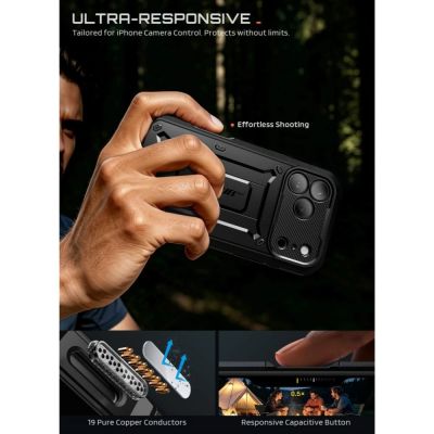 8. Supcase Unicorn Beetle Pro Hülle für iPhone 18 Pro Max / 17 Pro Max - Schwarz