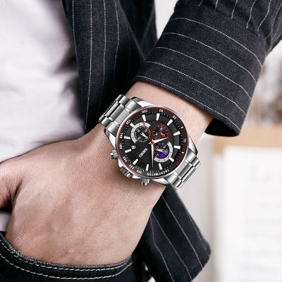 3. Skmei 9250SIBK Herrenuhr + Box