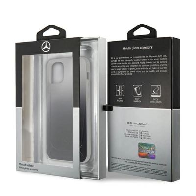 7. Mercedes Transparent Line Case für iPhone 12 mini - Schwarz