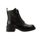 Lee Cooper Damenschuhe, Stiefeletten, schwarz, mit Reißverschluss, Naturleder