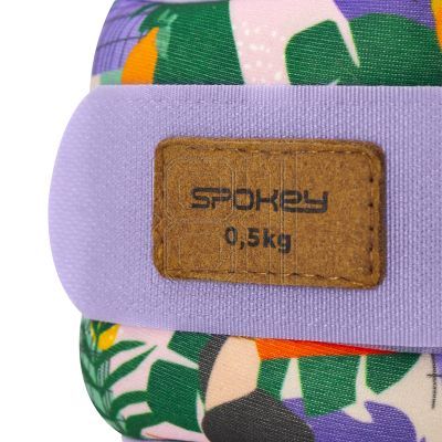 8. Spokey HOME JUNGLE Knöchel- und Handgelenkgewichte 2x 0,5 kg