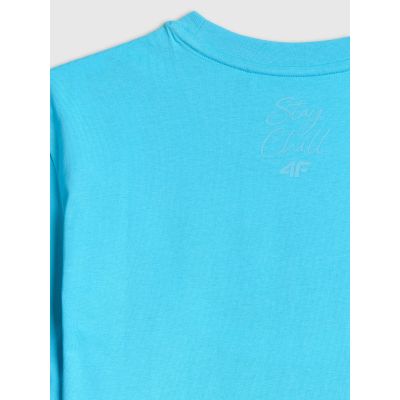 7. Herren-T-Shirt mit Aufdruck, regulär, Größe 4F 4FRSS26TTSHM4305-33S