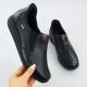 9. Damen-Lederschuhe mit Keilabsatz, schwarz, Rieker 47253-00