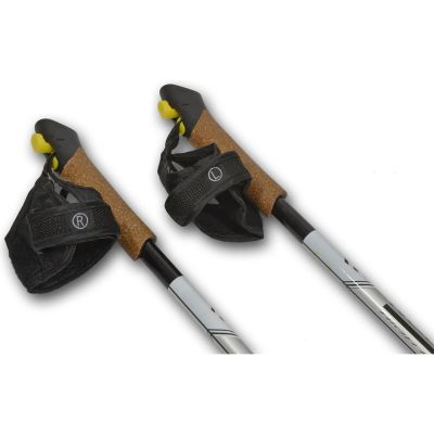 2. Nordic Walking Stöcke Best Sporting 1-teilig Carbon Länge 125 cm