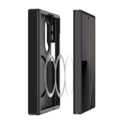5. Dux Ducis Yind Hülle für Samsung Galaxy Z Fold 8 Wide - Schwarz