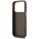 7. Guess 4G PU Classic Logo MagSafe Case für iPhone 17 Pro - Braun