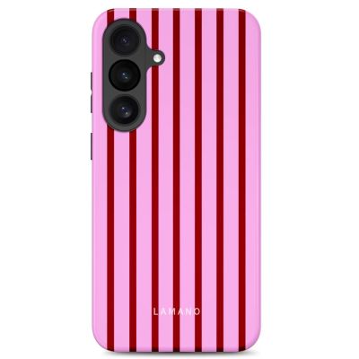 3. Tech-Protect Lamano MagSafe Schutzhülle für Samsung Galaxy S26 FE – Rot-Pink