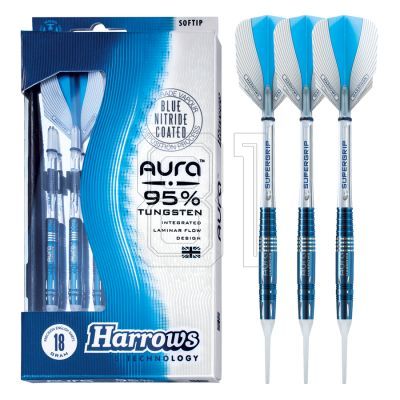 8. Harrows Aura Darts 95 % Softip HS-TNK-000013240