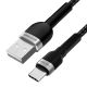 3. Wozinsky WNBAC1 USB-A / USB-C 2,4A Kabel 1 m - Schwarz