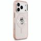 4. Karl Lagerfeld IML Choupette Sketch Logo MagSafe Hülle für iPhone 17 Pro - Pink