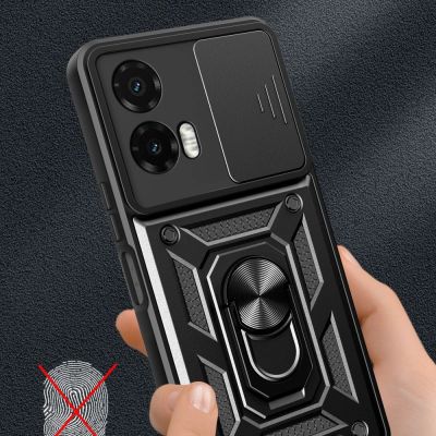 6. Tech-Protect CamShield Pro Hülle für Motorola Moto G35 5G – Schwarz