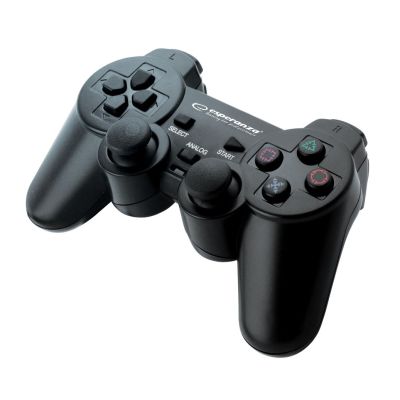 5. Esperanza EG106 Gamepad (PC, PS2, PS3; schwarz)