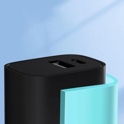 14. Wozinsky WGWCB USB-A USB-C 20W Wandladegerät - Schwarz