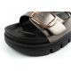 6. Lee Cooper Damenschuhe, Hausschuhe, silber, bequem, Plateau, modisch