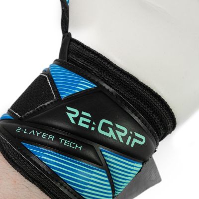 5. Reusch Attrakt RE:GRIP NC Torwarthandschuhe schwarz-blau 5670535 7272
