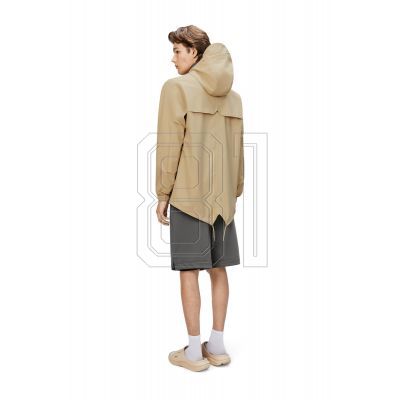 3. Rains Unisex Fishtail Jacke W3 18010 24 SAND