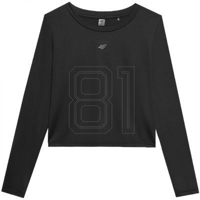 Langarm-T-Shirt 4F F218 W 4FWSS24TFLOF218 20S