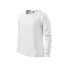 Malfini Fit-T LS Jr MLI-12100 weiß