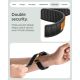 10. Spigen Athlex Air Armband für Google Pixel Watch 41 mm – Schwarz-Orange