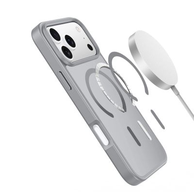 5. Dux Ducis Yind iPhone 17 Pro Hülle kompatibel mit MagSafe - Grau