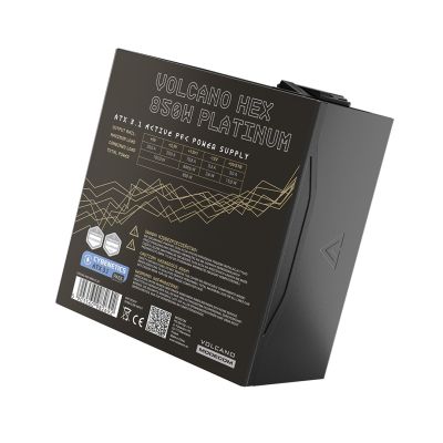 6. MODECOM VOLCANO HEX 850W PLATINUM ATX 3.1 NETZTEIL