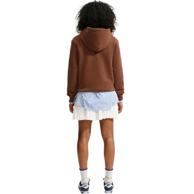 8. Nike Studio Fleece Damen-Sweatshirt, mittelschwer, hellbraun IM8100 259