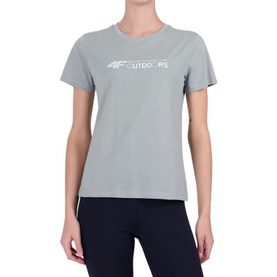 Damen-T-Shirt 4F F3495 Mint 4FWAW26TTSHF3495 47S
