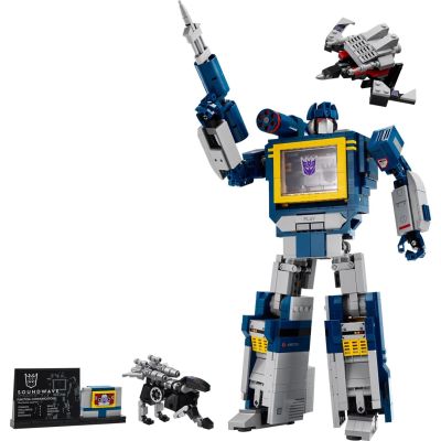 3. LEGO 10358 ICONS - Transformers: Soundwave